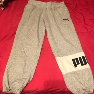 Puma cropped sweatpants